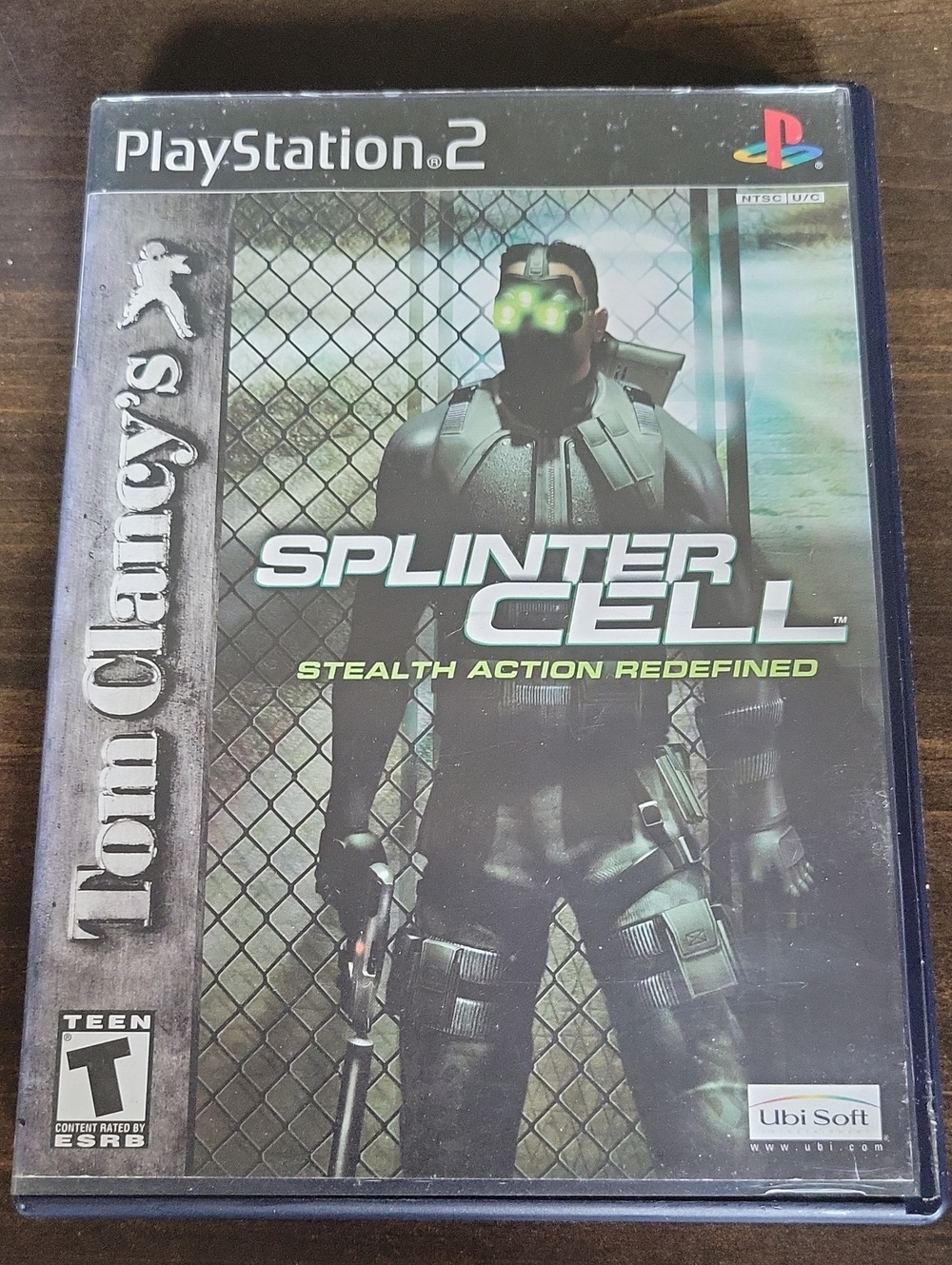 Tom Clancy's Splinter Cell for Sony - Black